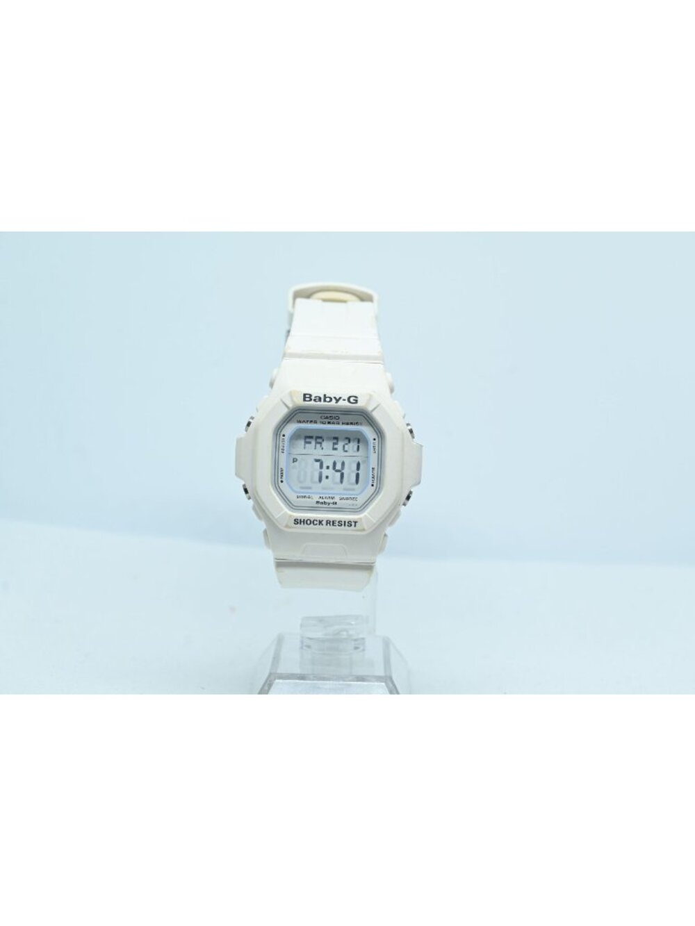 Casio Baby-G Women's Digital Watch White Resin World Time 200M BG-5600WH-7